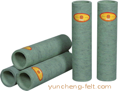 工業(yè)毛氈，耐高溫毛氈---480℃高綠滾筒