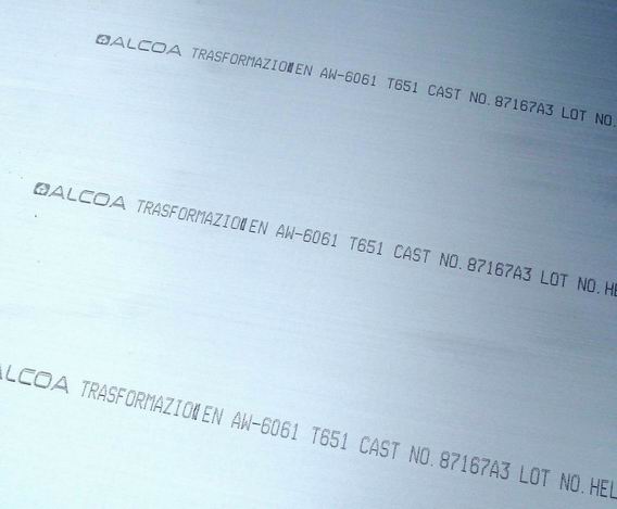 ALCOA X 6061 T651